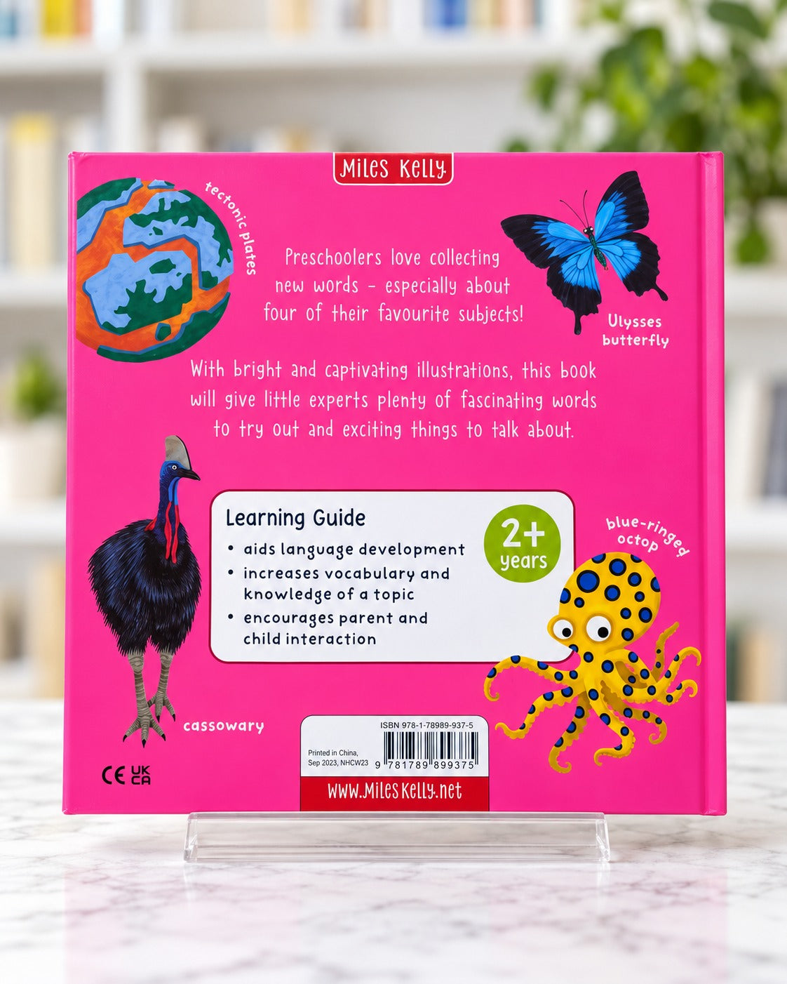 Clever Words for Little Experts, back cover