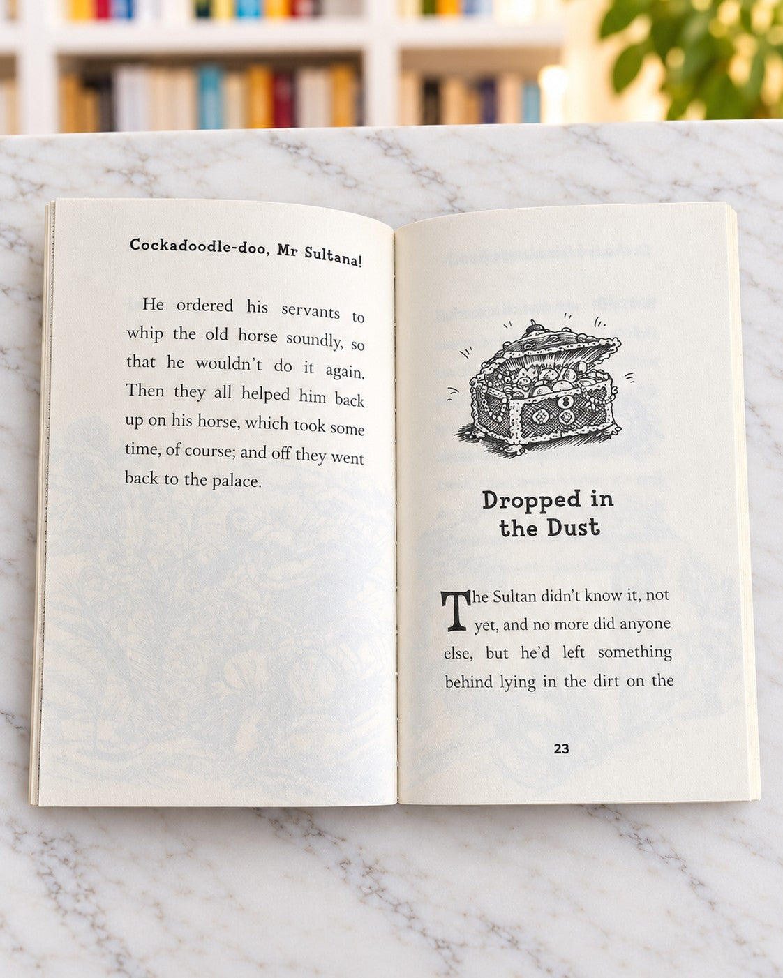 Cockadoodle-Doo, Mr Sultana!, inside pages 1