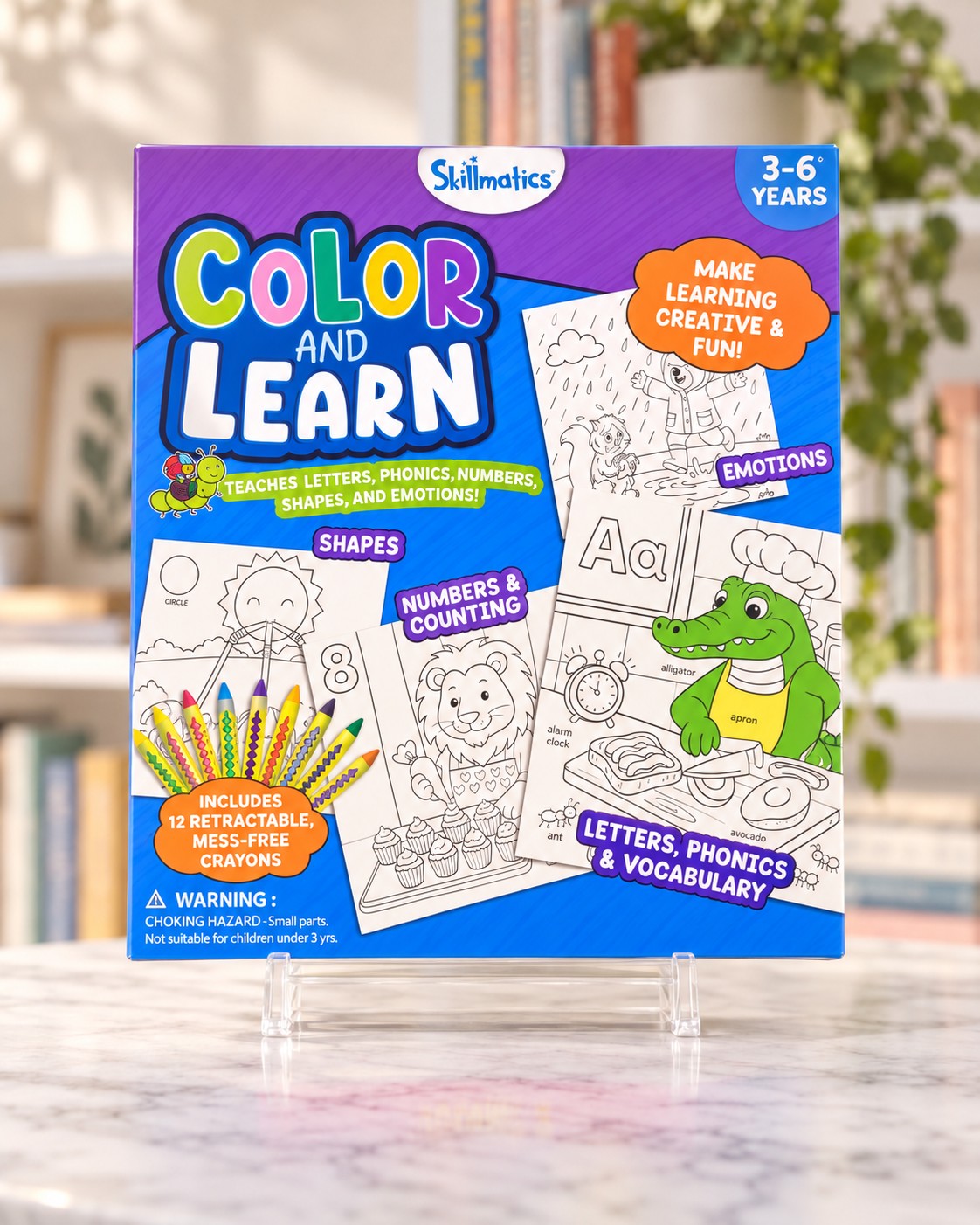 Color and Learn, box front