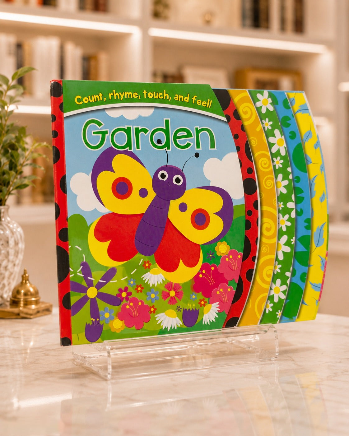 Count, Rhyme, Touch and Feel: Garden – front cover