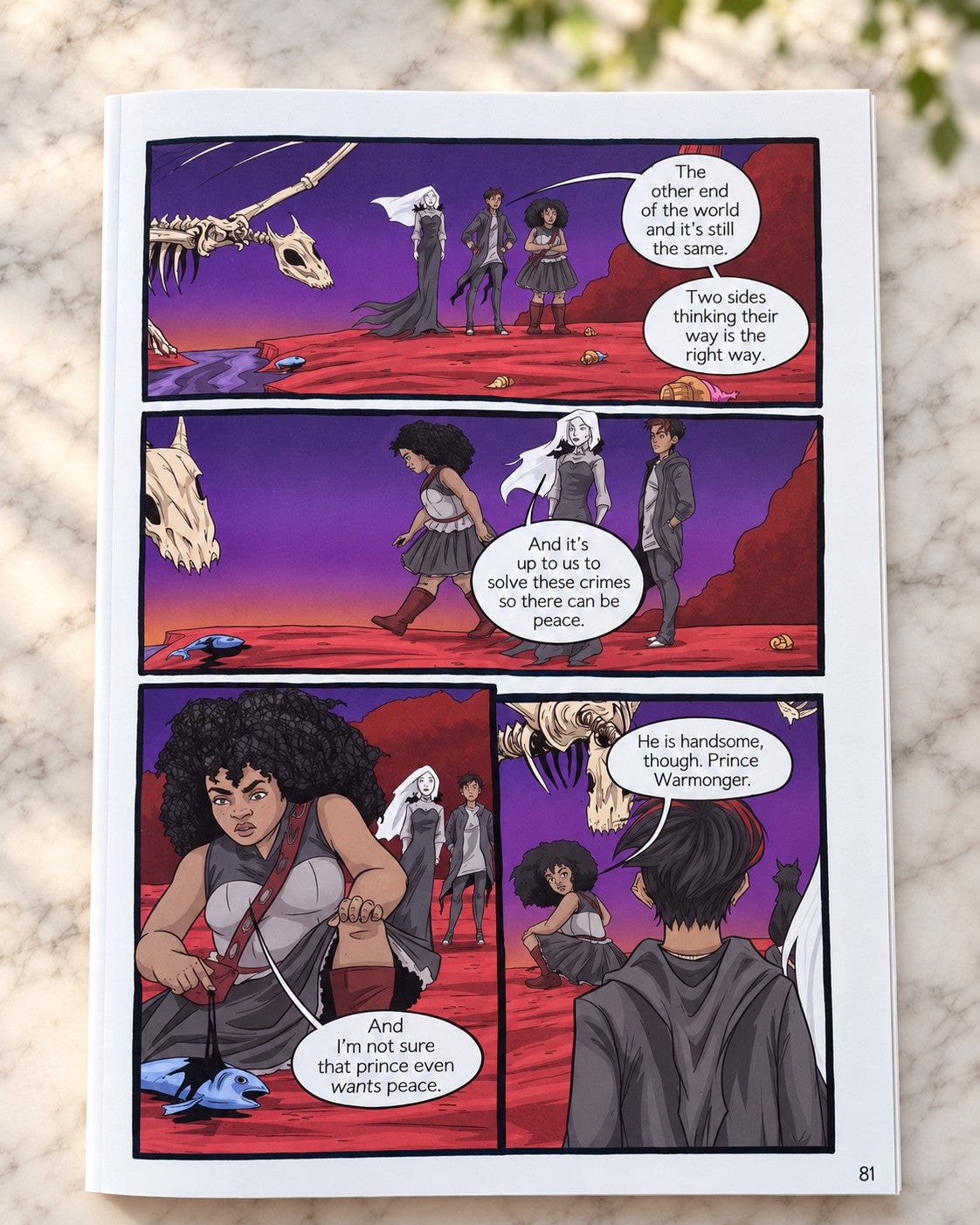 Coven, inside page 1