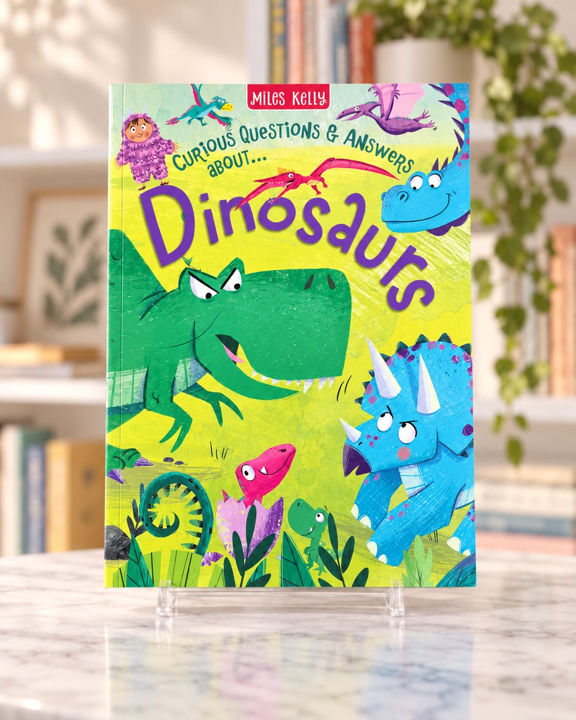 Curious Questions & Answers about Dinosaurs, front cover