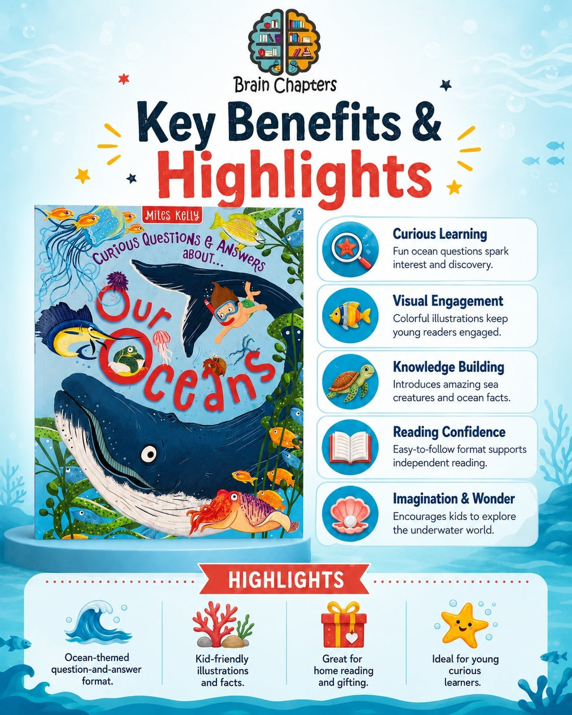 Key benefits and highlights of Curious Questions and Answers About... Our Oceans