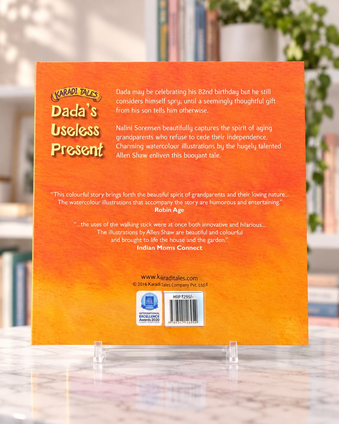 Dada's Useless Present, back cover