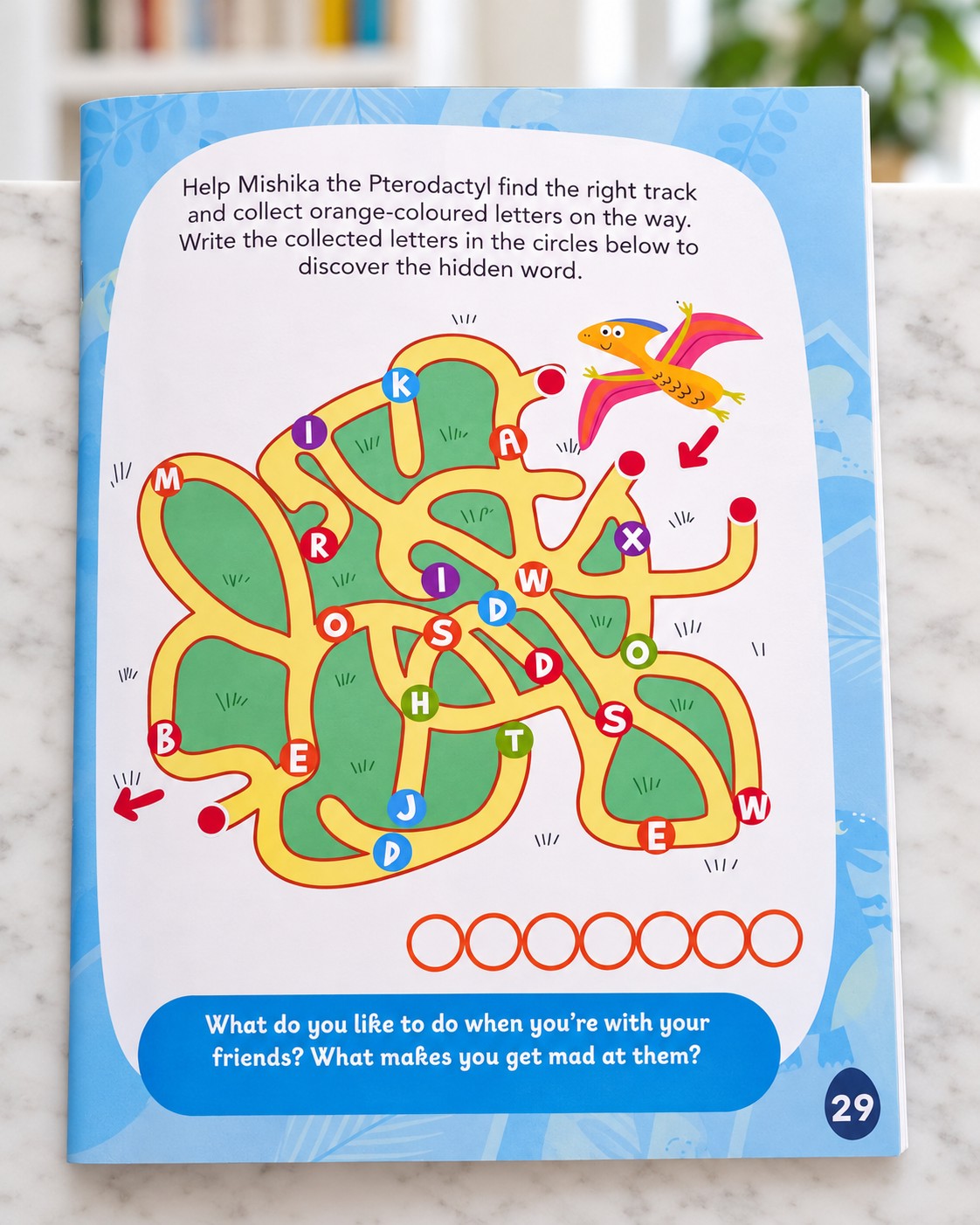 Dinosaur Best Friends Forever Activity Book, inside pages