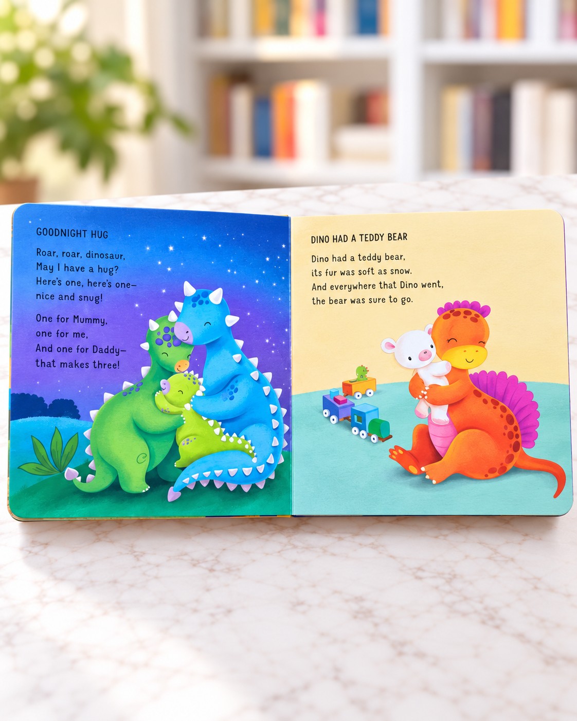 Dinosaur, Dinosaur Say Goodnight, inside pages 2