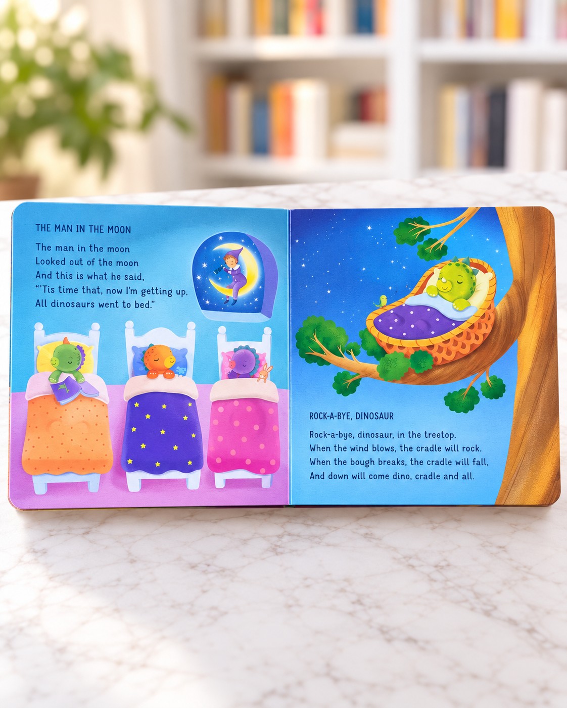 Dinosaur, Dinosaur Say Goodnight, inside pages 1
