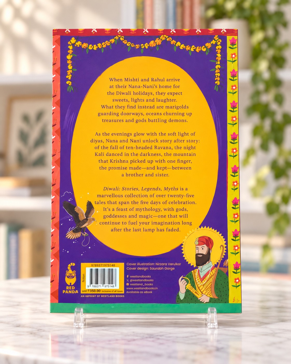Diwali: Stories, Legends, Myths, back cover