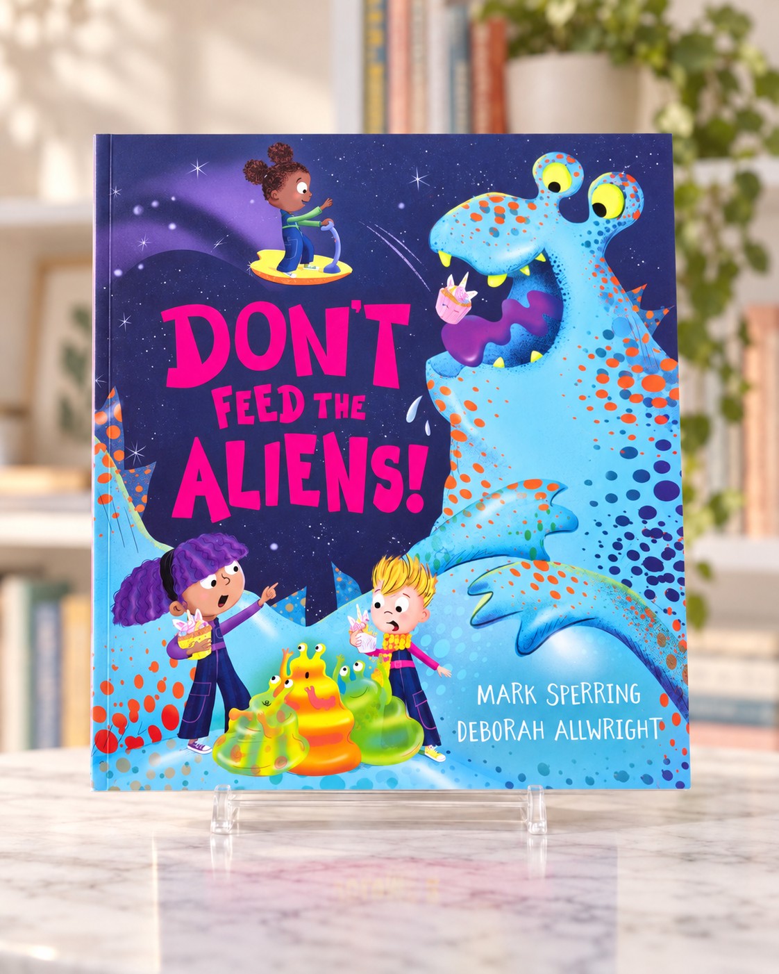 Don't Feed the Aliens!, front cover