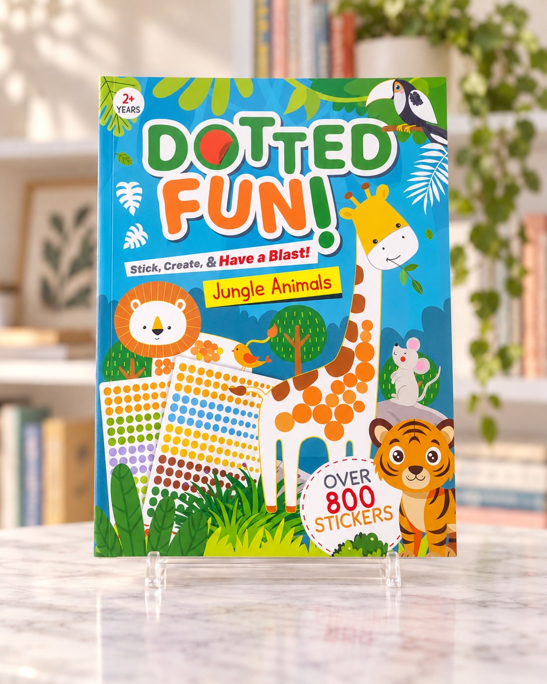 Dotted Fun! Jungle Animals, front cover
