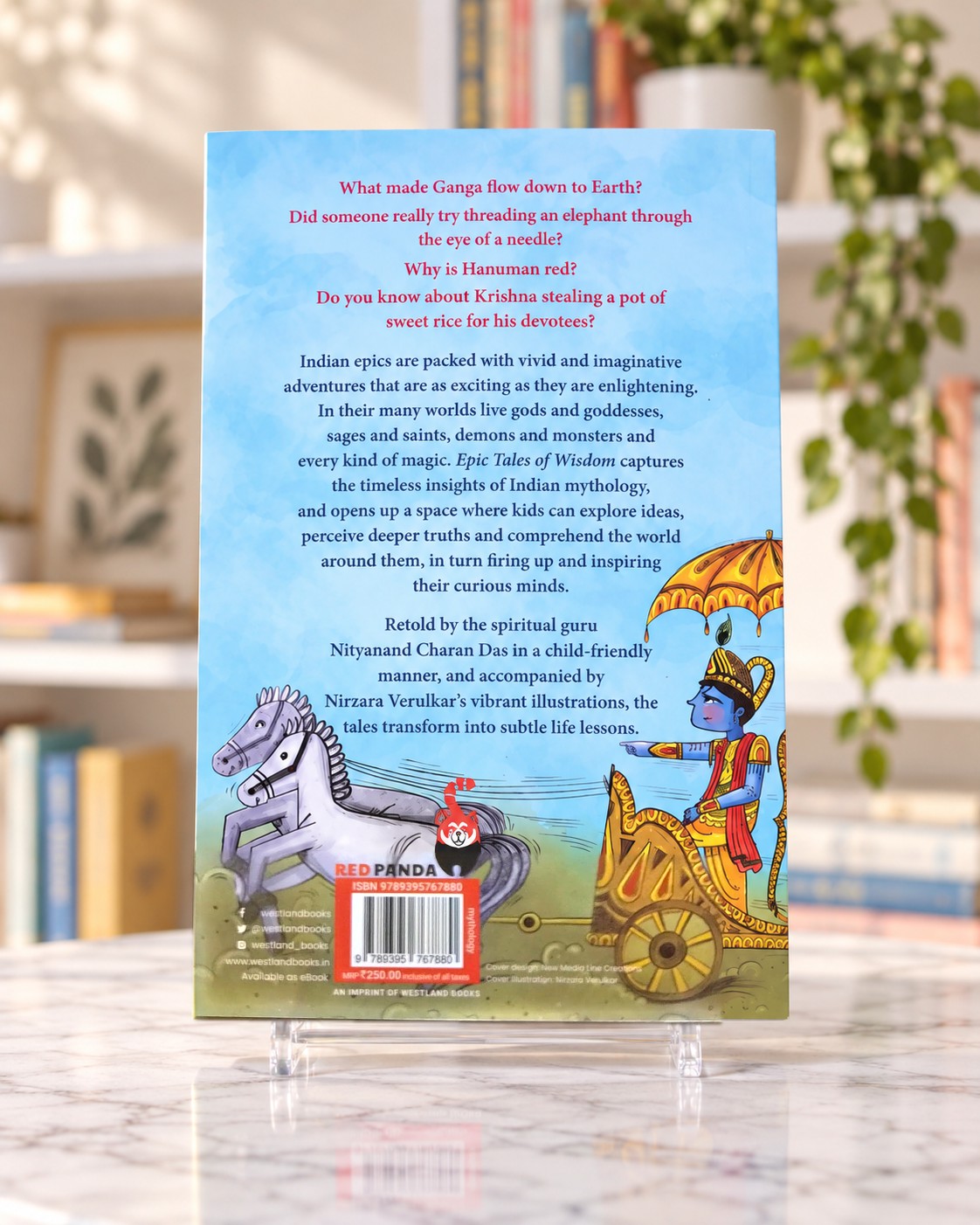Epic Tales of Wisdom, back cover