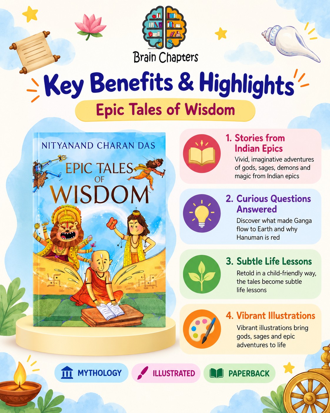 Key benefits and highlights of Epic Tales of Wisdom