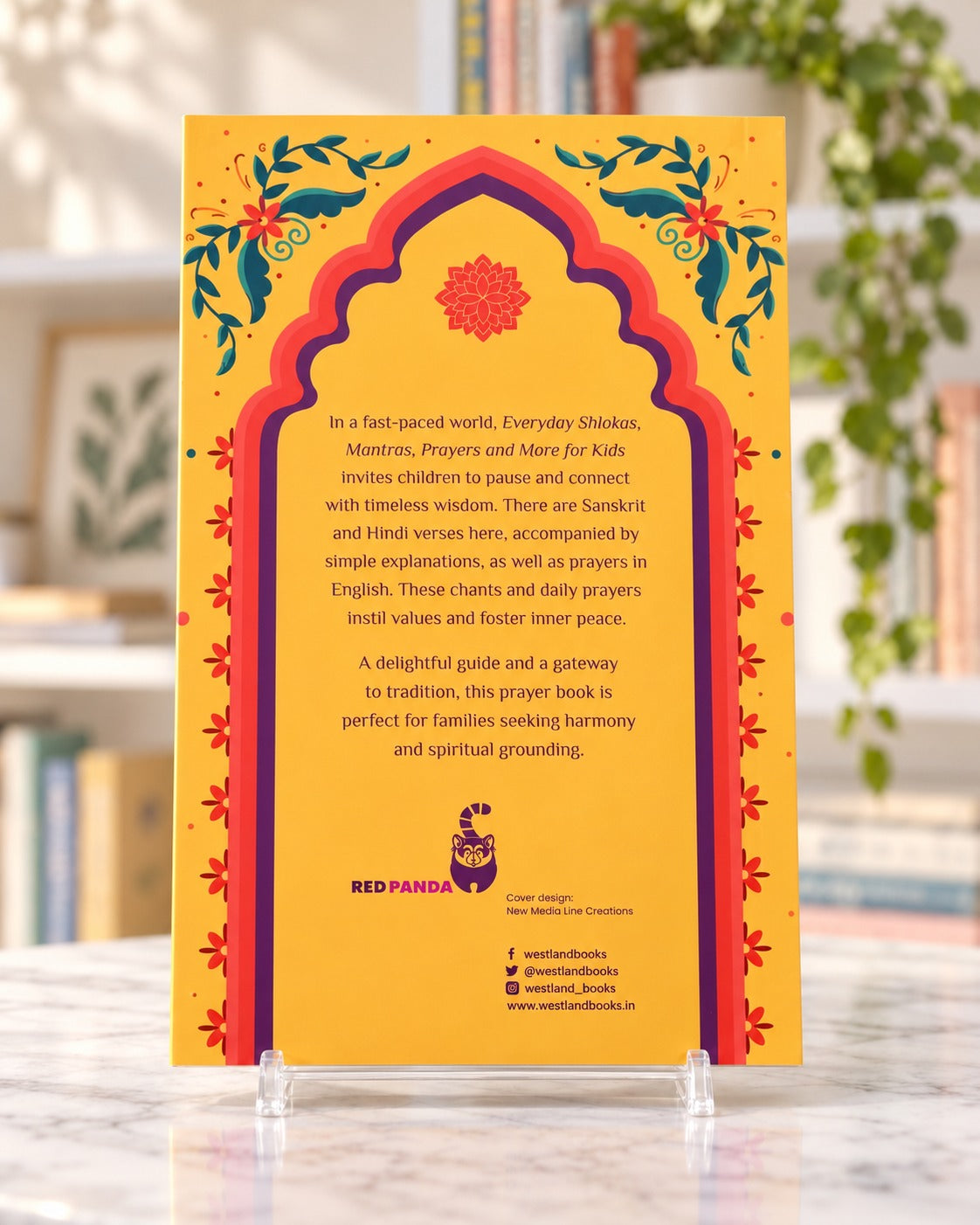 Everyday Shlokas, Mantras, Prayers and More for Kids, back cover