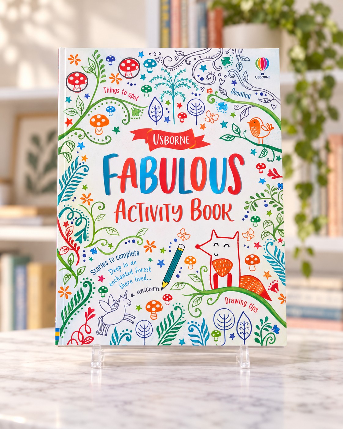 Fabulous Activity Book, front cover