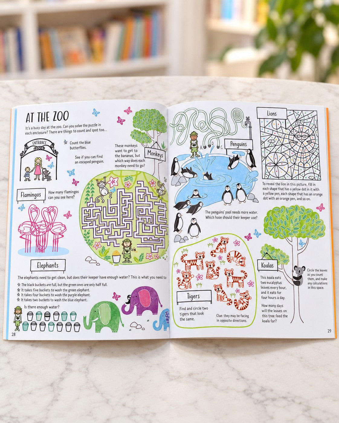 Fabulous Activity Book, inside pages 2
