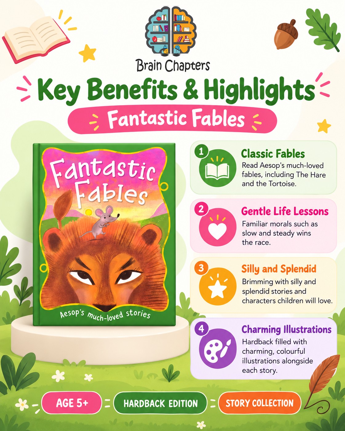 Key benefits and highlights of Fantastic Fables