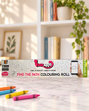 Find the Path Reusable Colouring Roll (12 Inch), box front