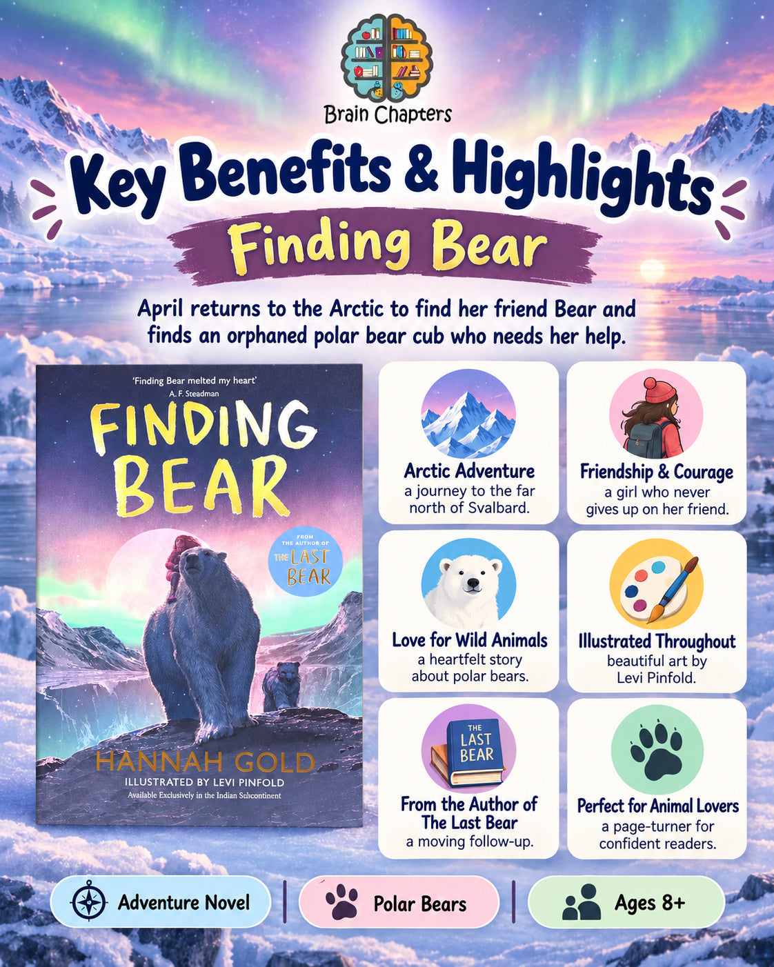 Key benefits and highlights of Finding Bear