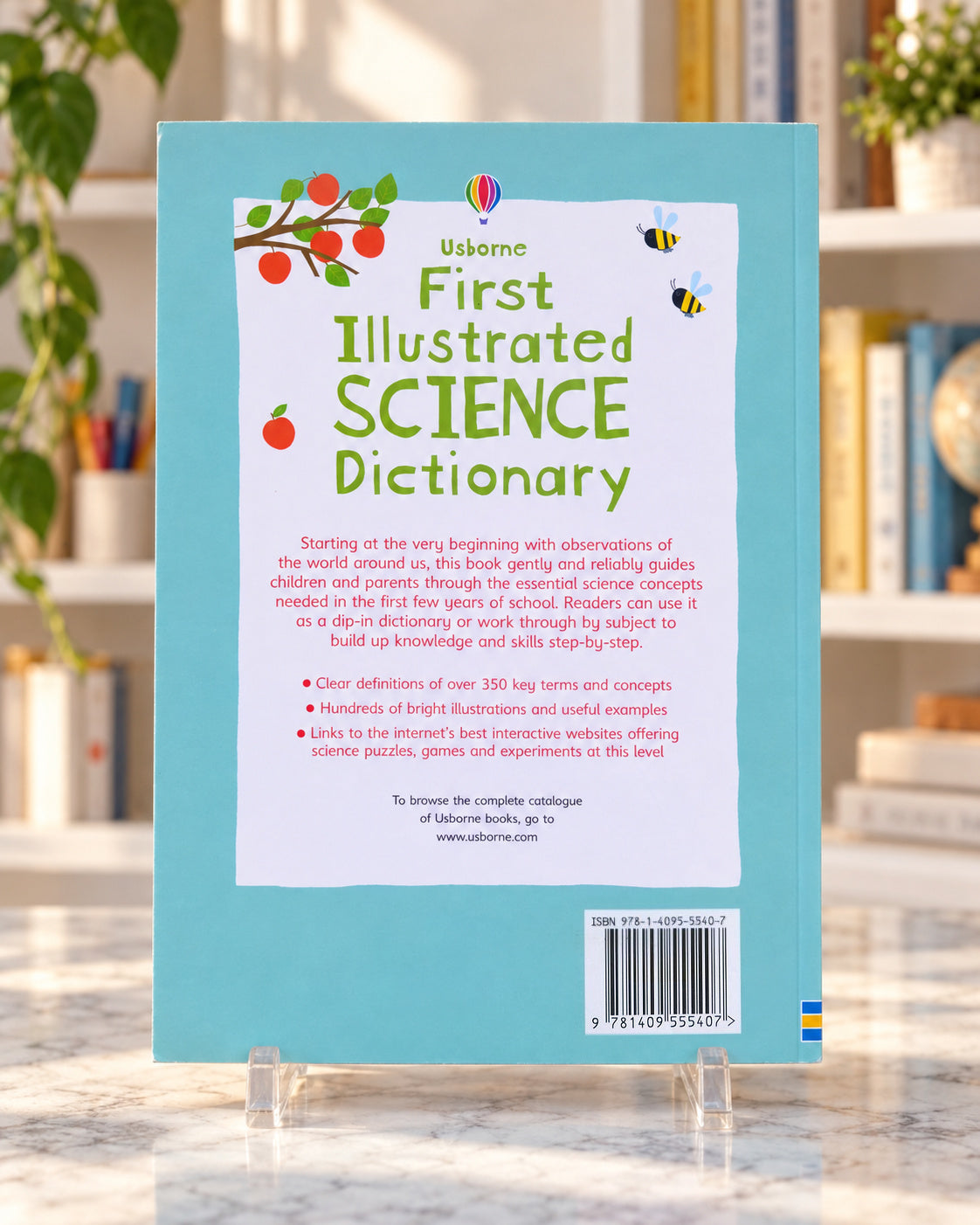 First Illustrated Science Dictionary, back cover
