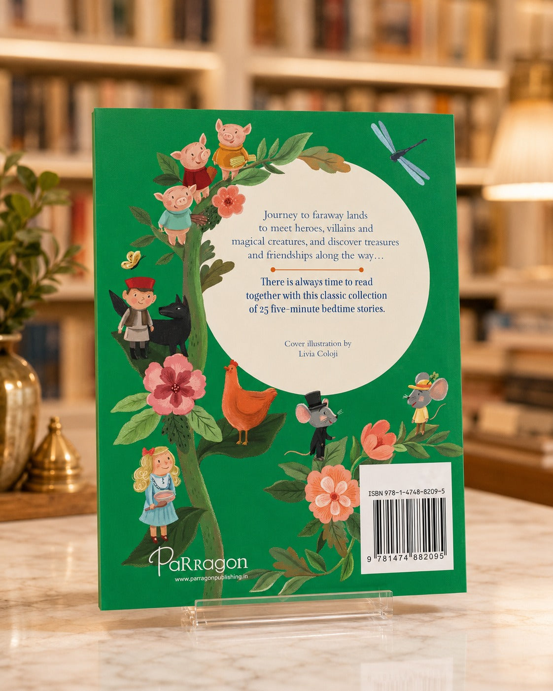 Five-Minute Bedtime Stories – back cover