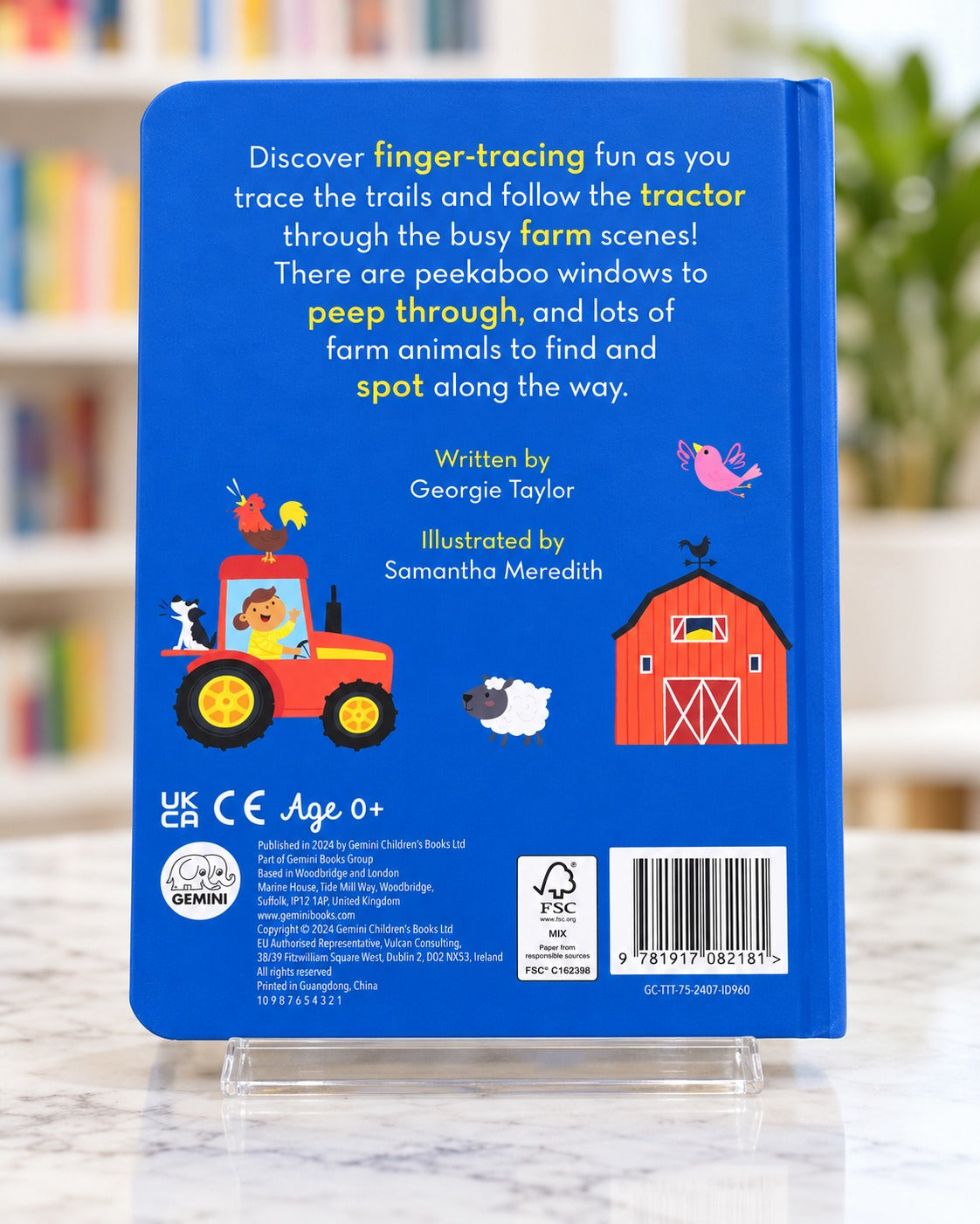 Follow That Tractor!, back cover