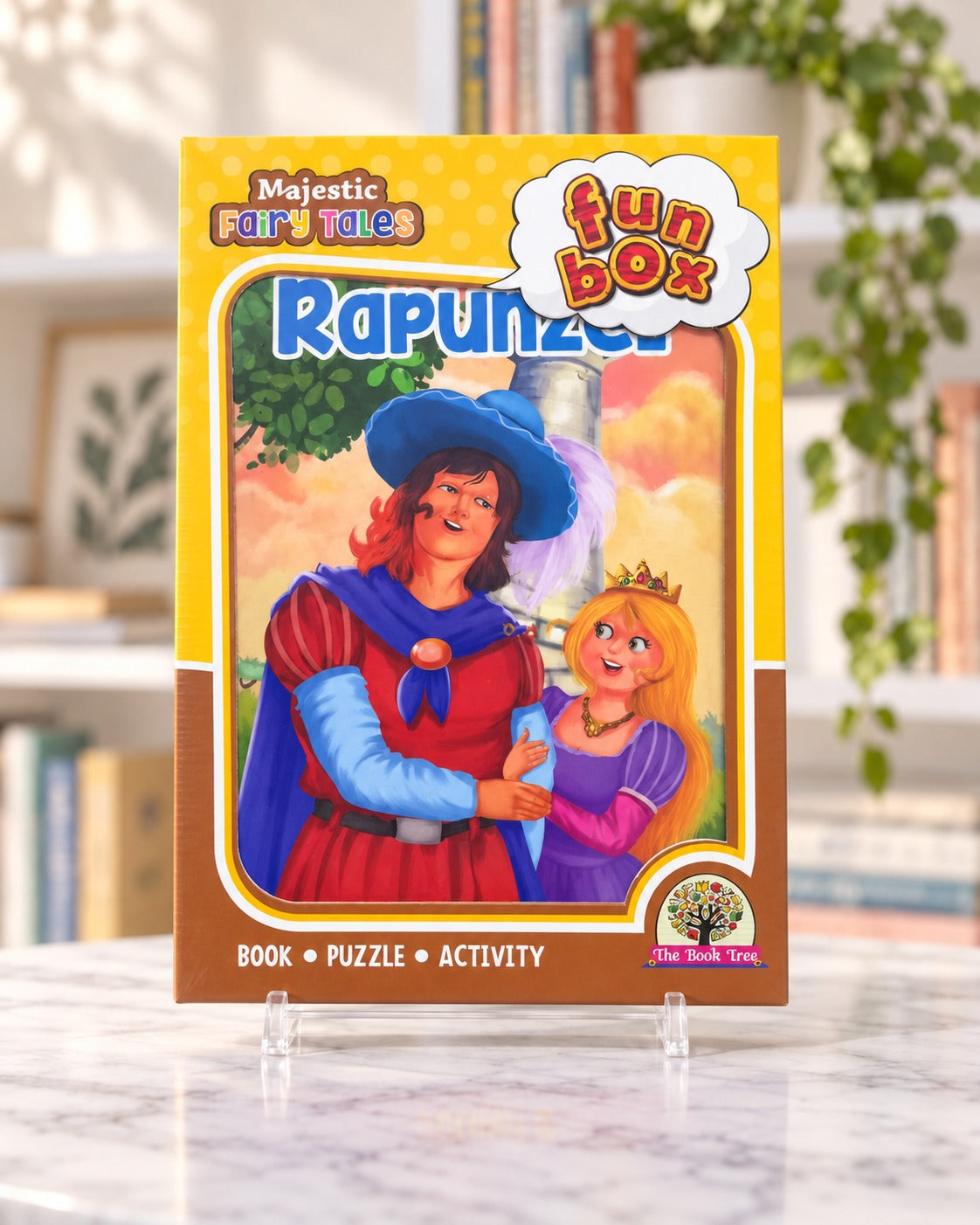 Funbox - Rapunzel - Book, Puzzle & Activity, box front