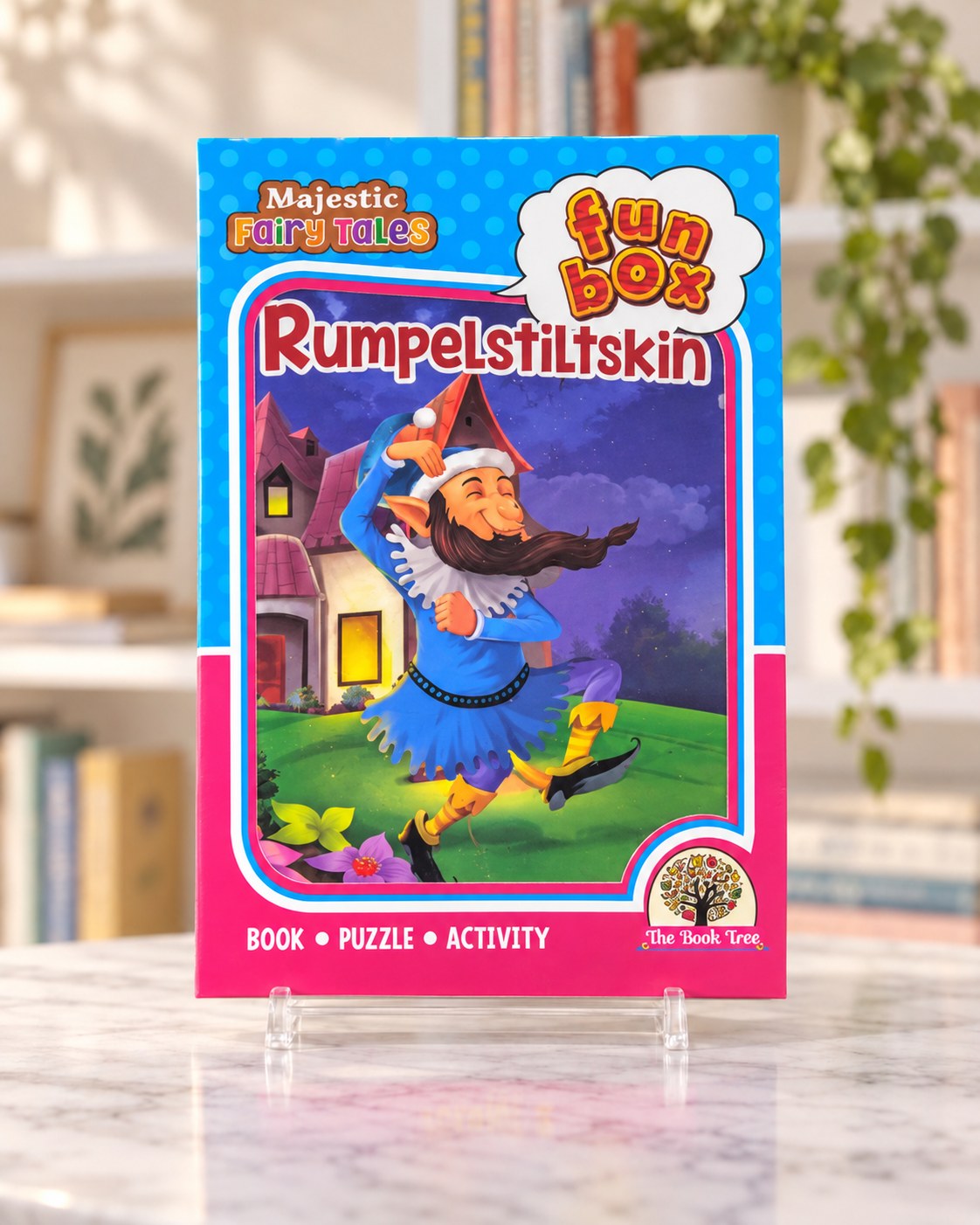 Funbox Rumpelstiltskin Book, Puzzle & Activity, front