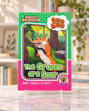 Funbox The Grapes are Sour Book, Puzzle & Activity, front