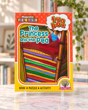 Funbox The Princess and the Pea Book, Puzzle & Activity, front