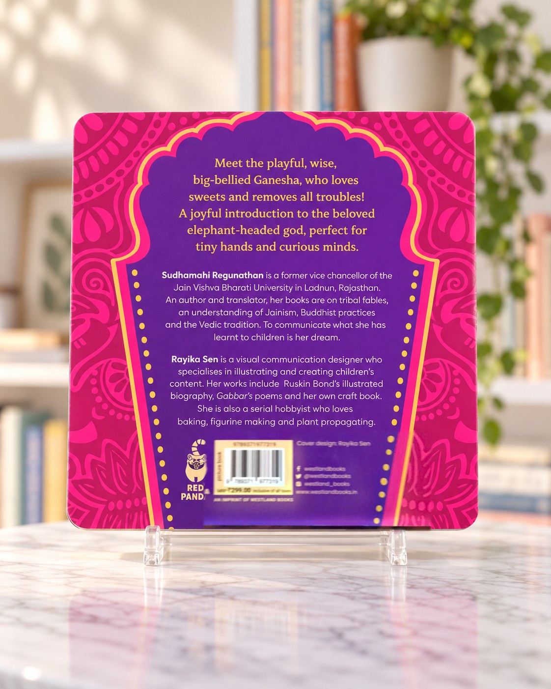 Ganesha for Babies, back cover