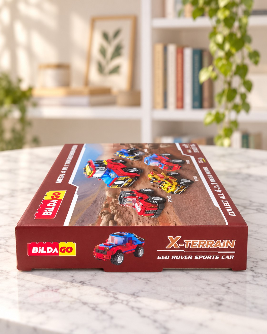 Geo Rover Sports Car - X-Terrain 136 pcs, box side