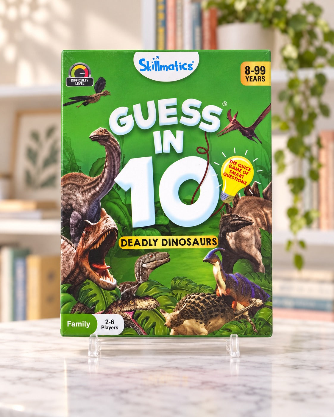 Guess in 10 Deadly Dinosaurs, box front