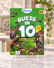 Guess in 10 Deadly Dinosaurs, box front