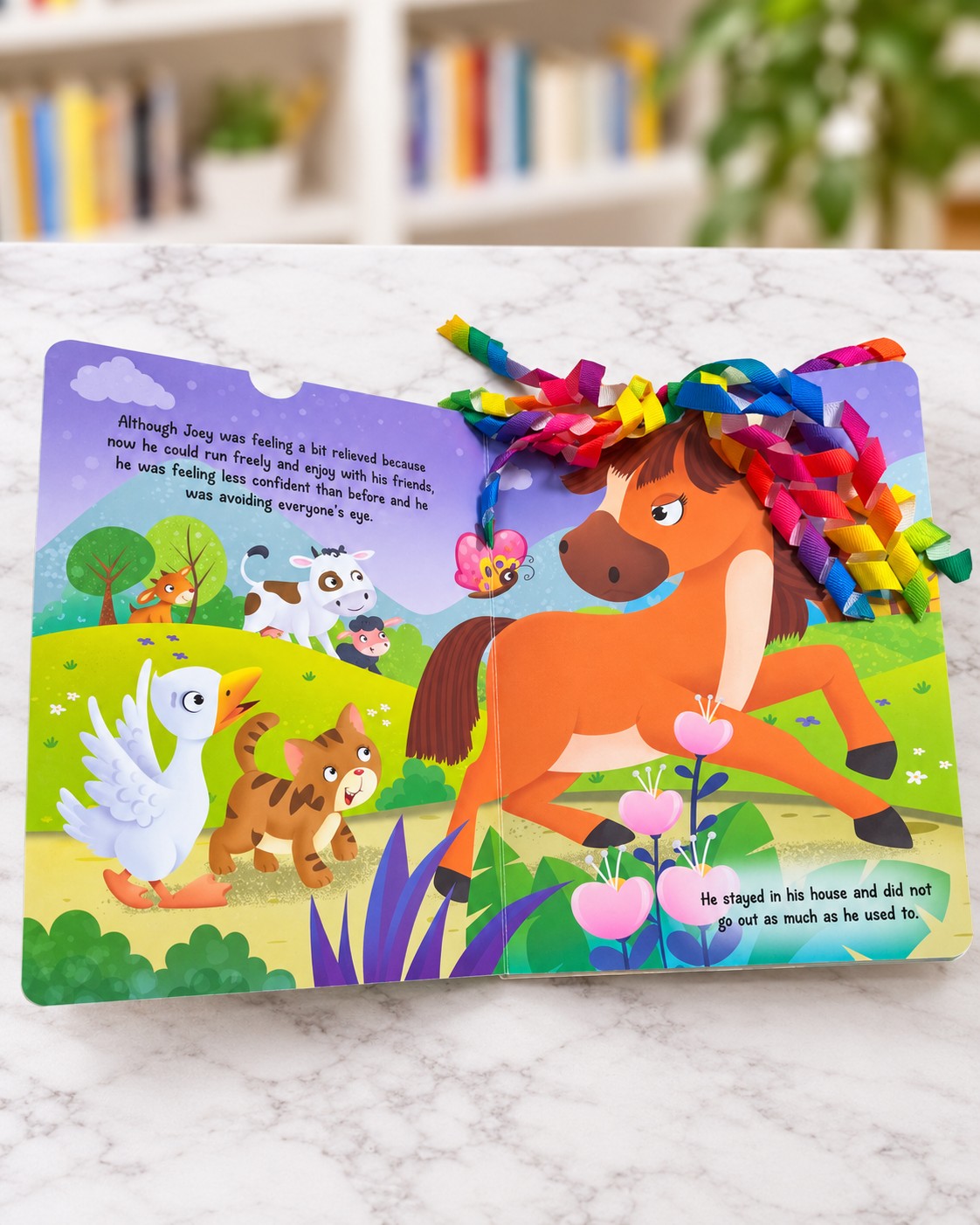 Hairy Tales of Joey the Horse, inside pages 2