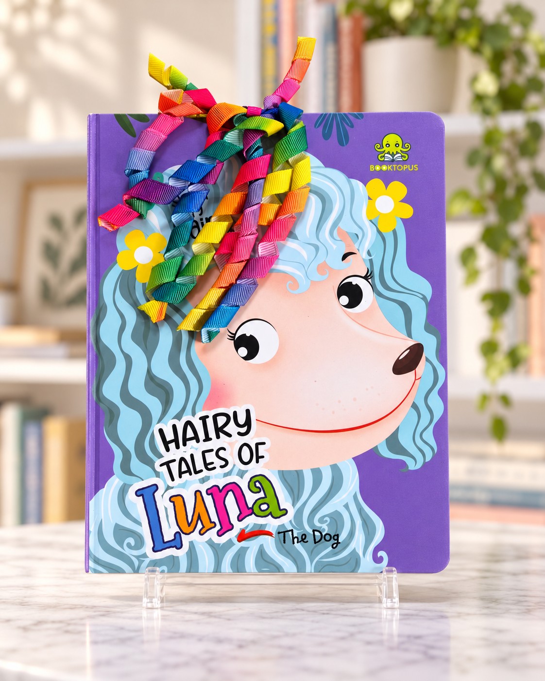 Hairy Tales of Luna The Dog, front cover