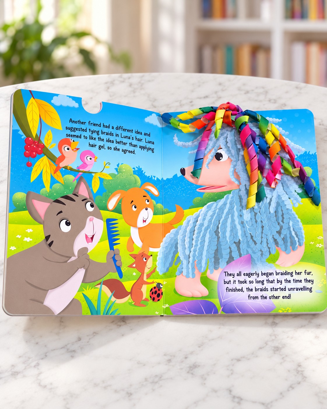 Hairy Tales of Luna The Dog, inside pages 2