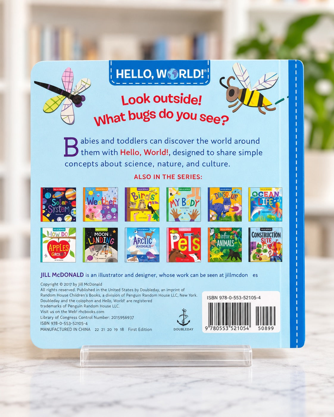 Hello, World! Backyard Bugs, back cover