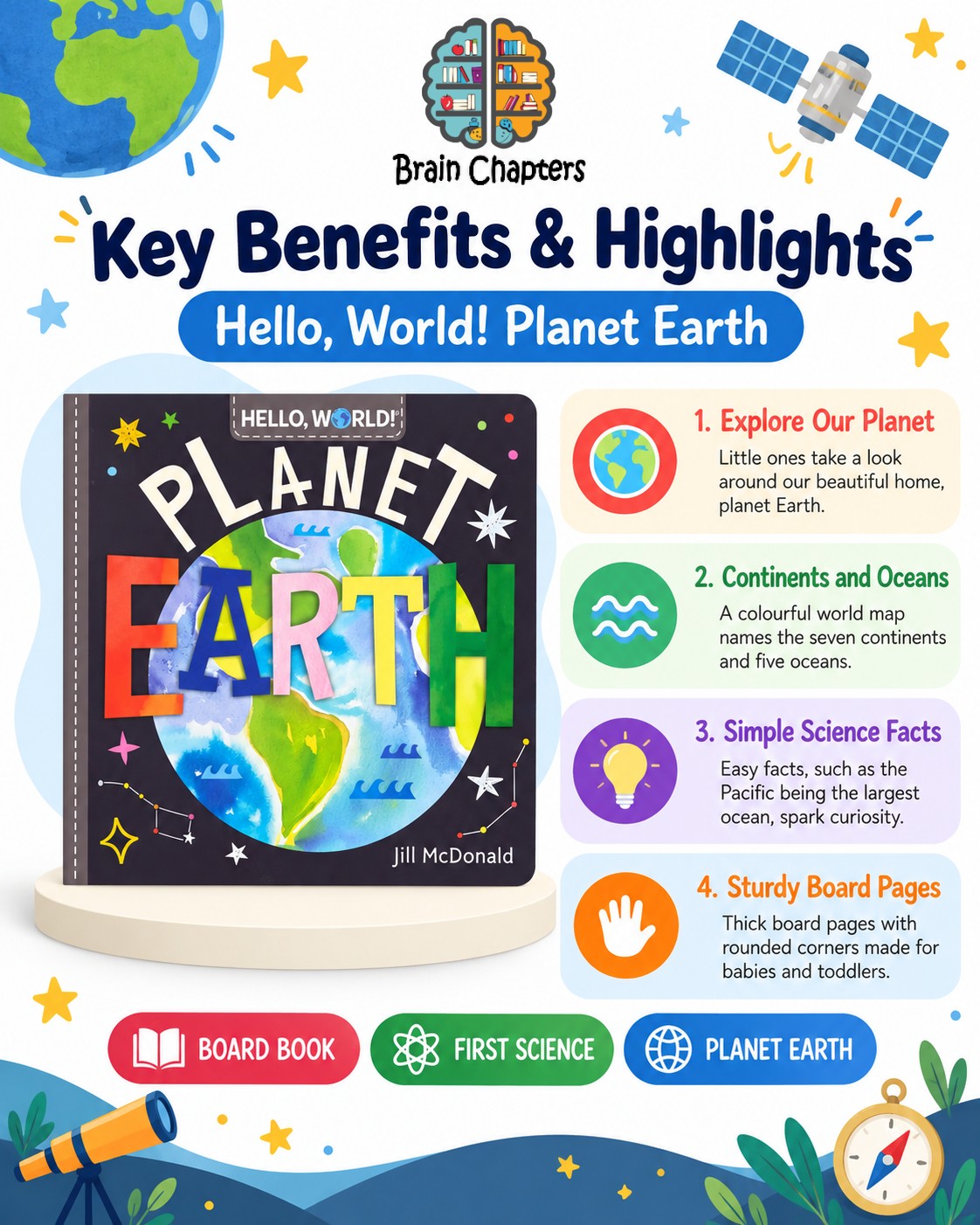 Key benefits and highlights of Hello, World! Planet Earth