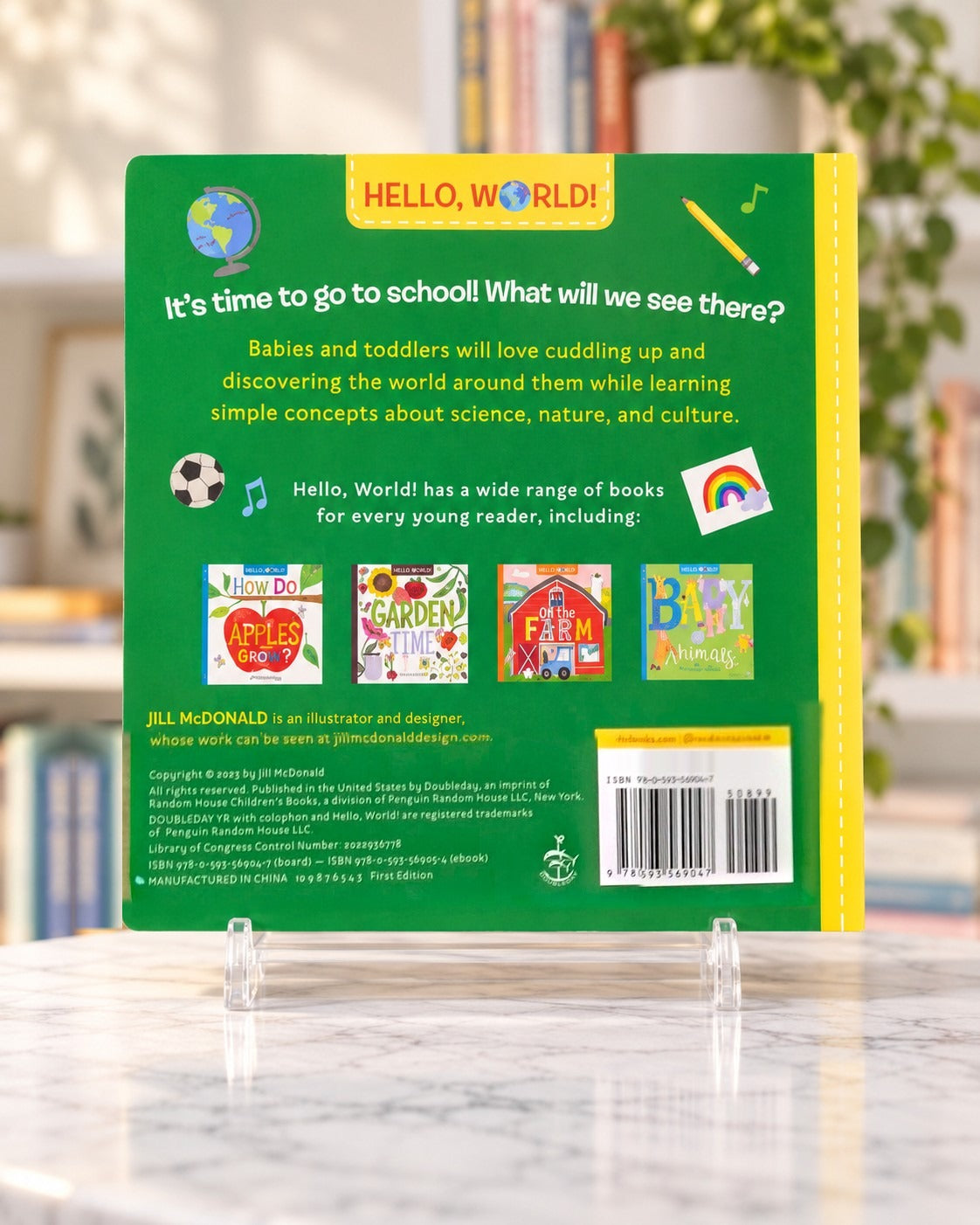 Hello, World! School Day, back cover
