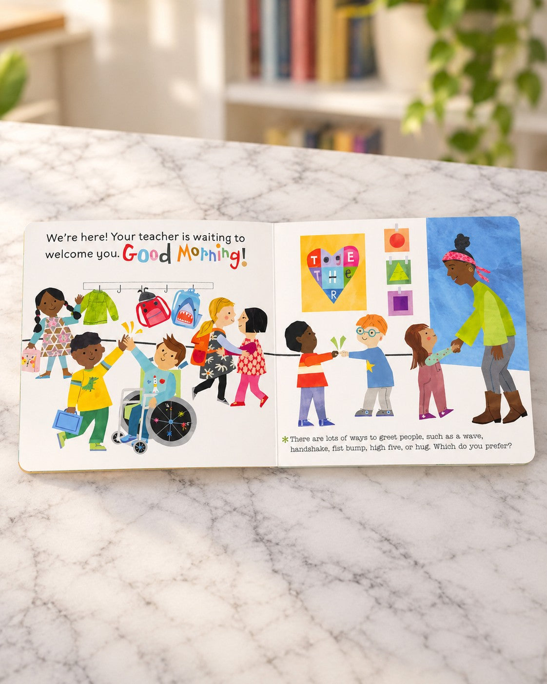 Hello, World! School Day, inside pages 1