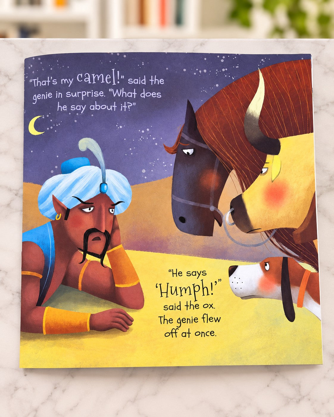 How the Camel Got His Hump, inside page 1