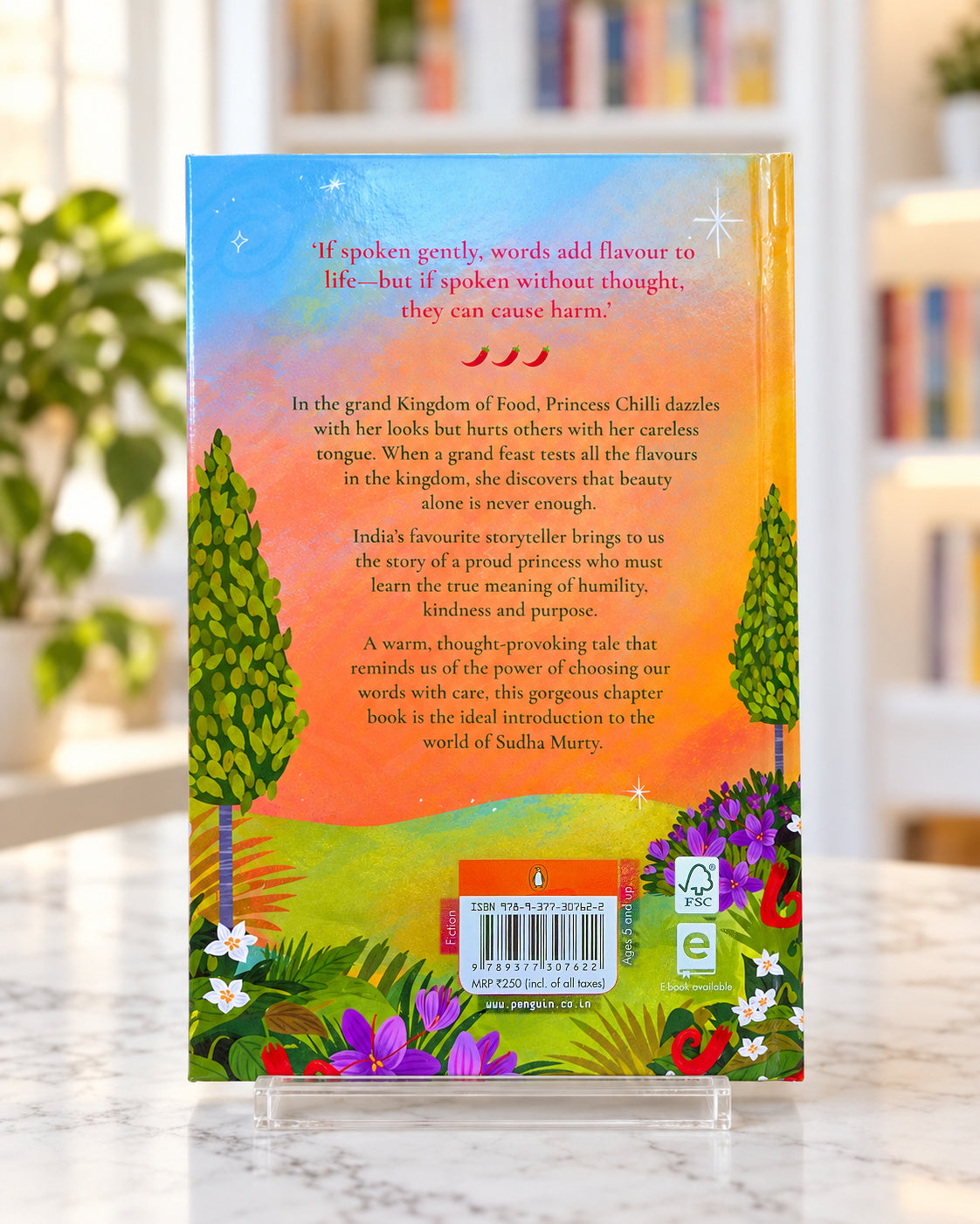 How the Chilli Became Hot, back cover