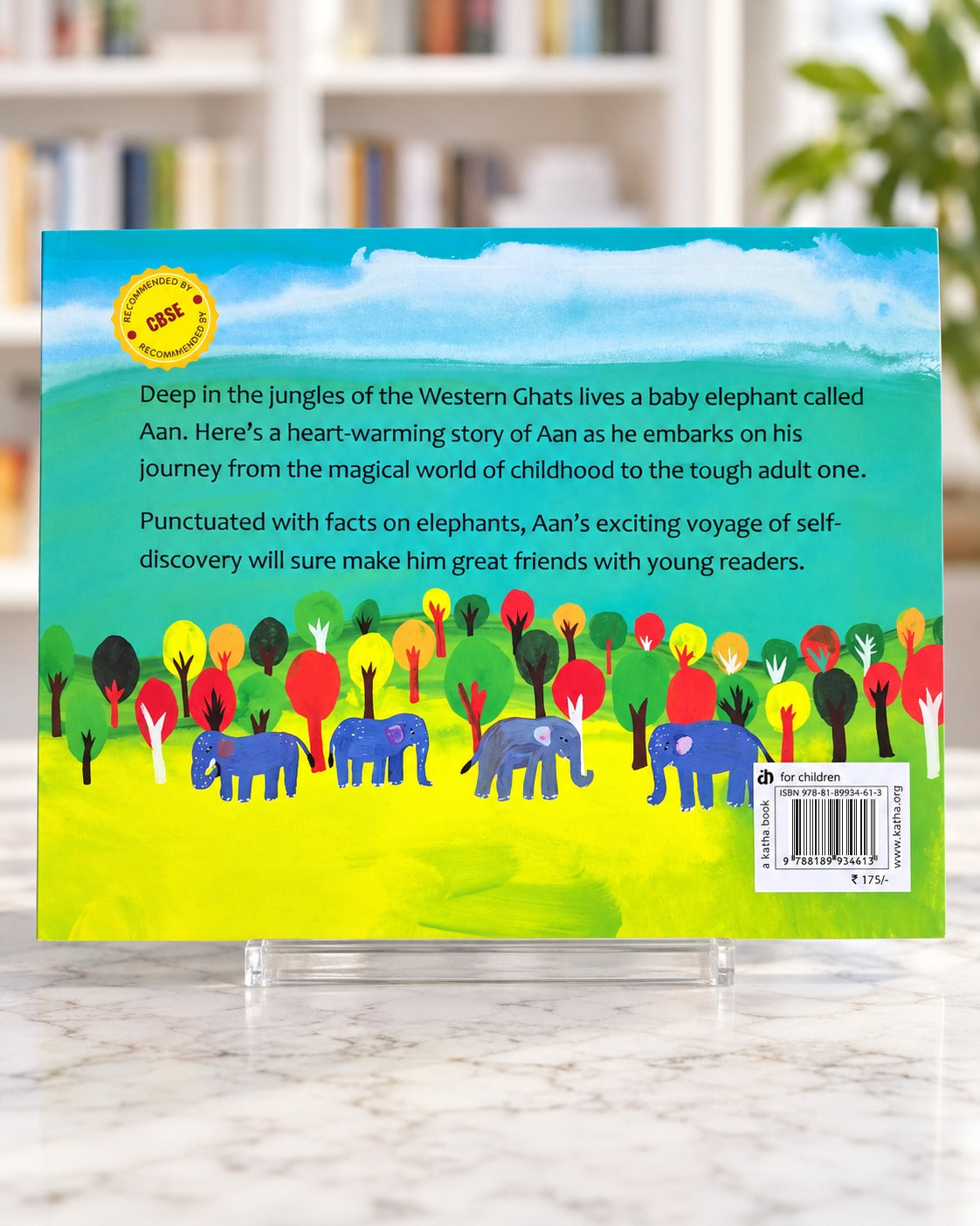 I am Aan, back cover