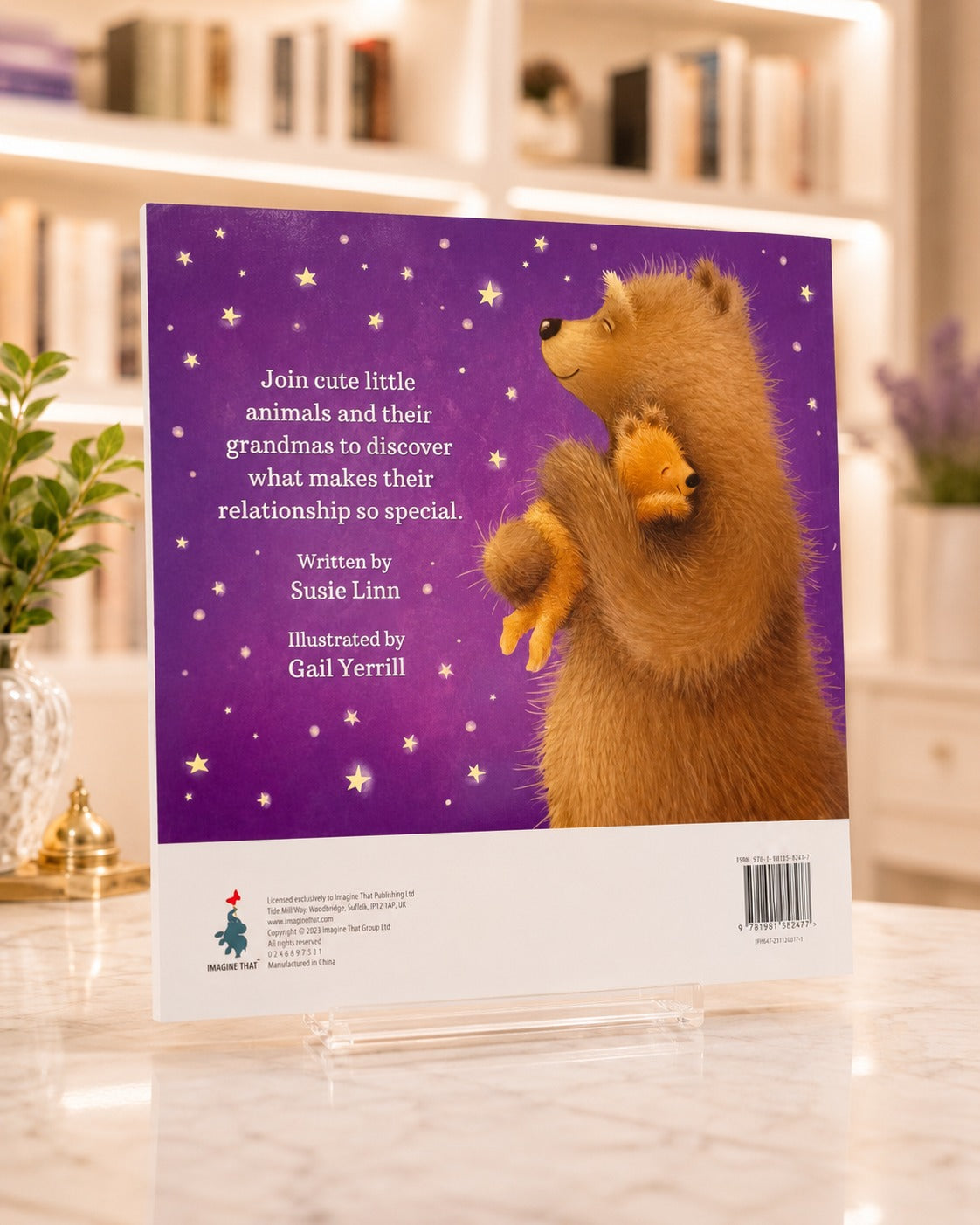 I Love You Grandma – back cover