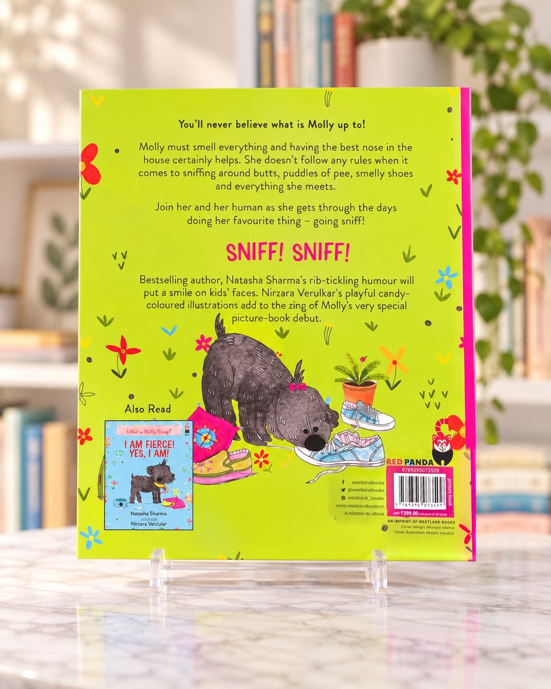 I Must Smell Everything! Back cover