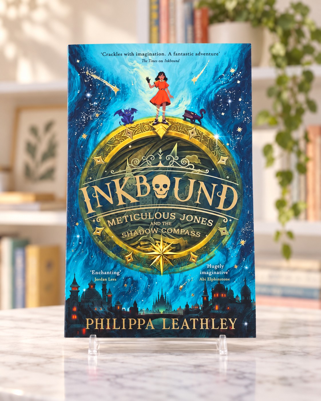 Inkbound - Meticulous Jones and the Shadow Compass, front cover