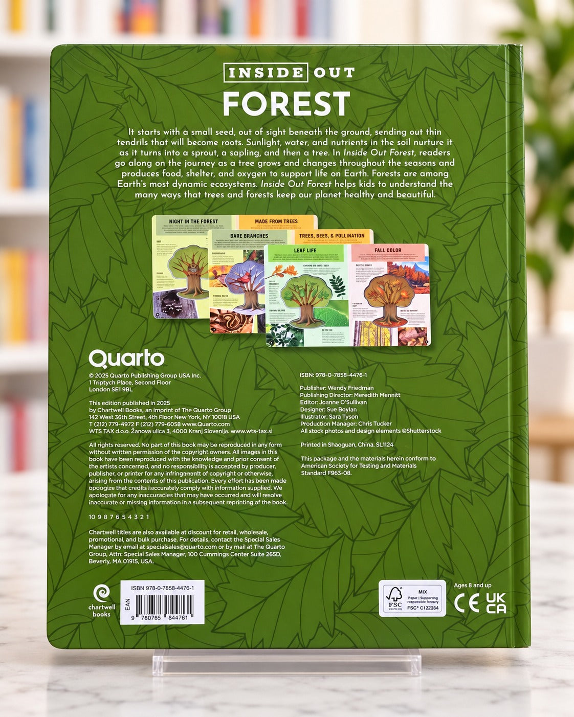 Inside Out Forest, back cover