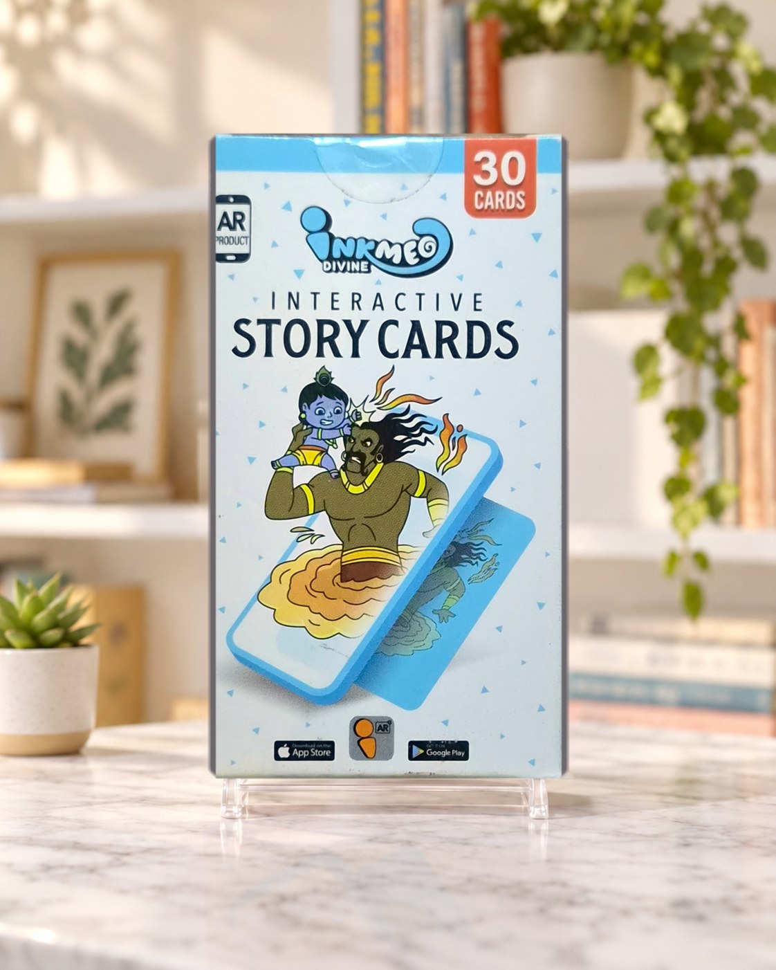 Interactive Story Cards, front