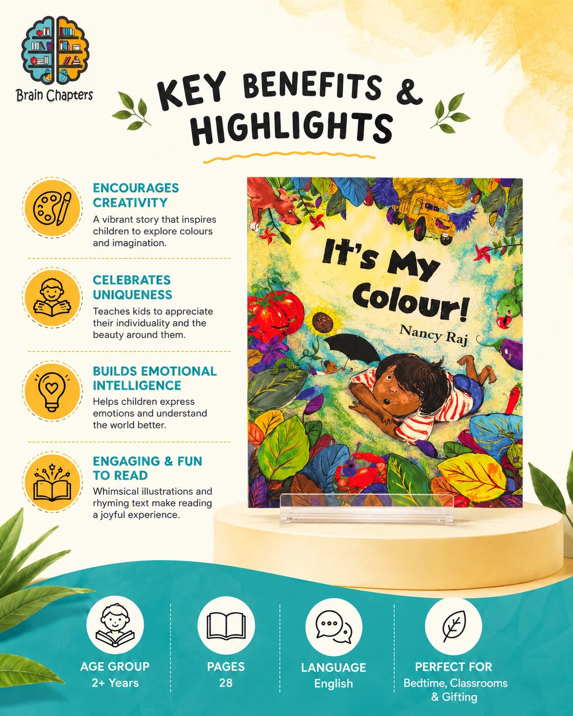 Key benefits and highlights of It's My Colour!