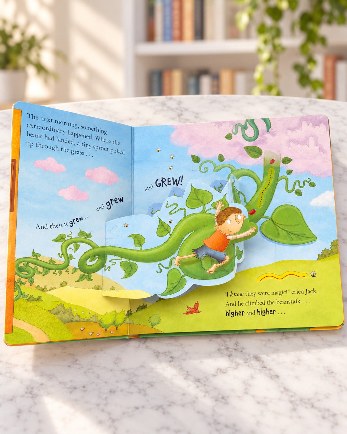 Jack and the Beanstalk - Pop-Up Fairy Tales, inside pages